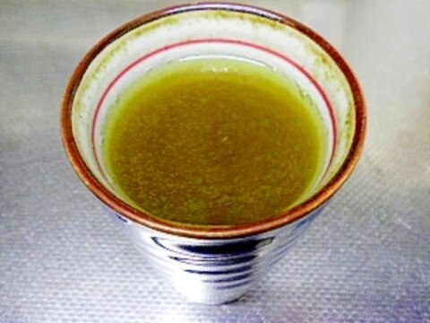 ほっこり・・・！　緑茶＆青汁